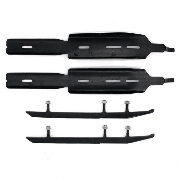 SnowTracker Auto sharpening Semi aggressive Wear Bar Blow molded camoplast ski, Plastic Ski Fits Ski doo