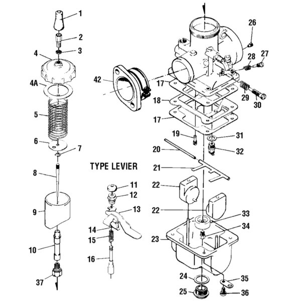 MIKUNI Carburetor Mixing Chamber Cap N/A