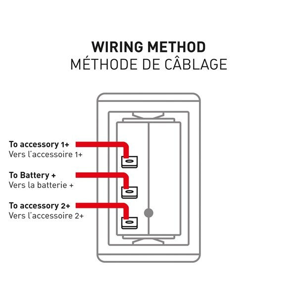 Kimpex Interrupteur à bascule Bascule / SPDT 302419