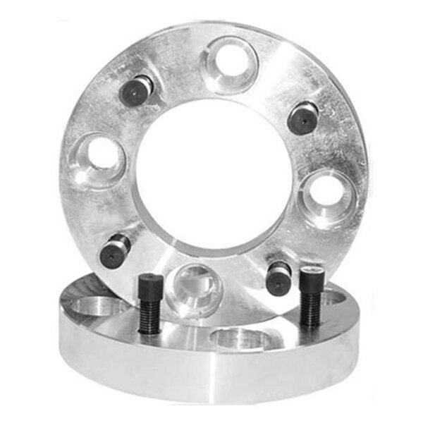 HIGH LIFTER Wide Trac Aluminum Wheel Spacer Grade 10.9 N/A Silver 12mm x 1.5mm 4/137 Fits Honda +1″