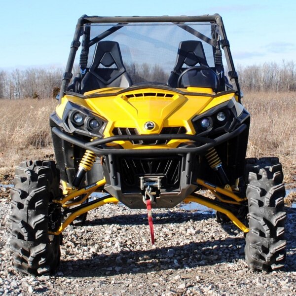 Pare-brise complet Super ATV compatible avec Can am Revêtement dur en polycarbonate XR