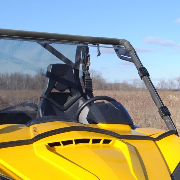 Pare-brise complet Super ATV compatible avec Can am Revêtement dur en polycarbonate XR