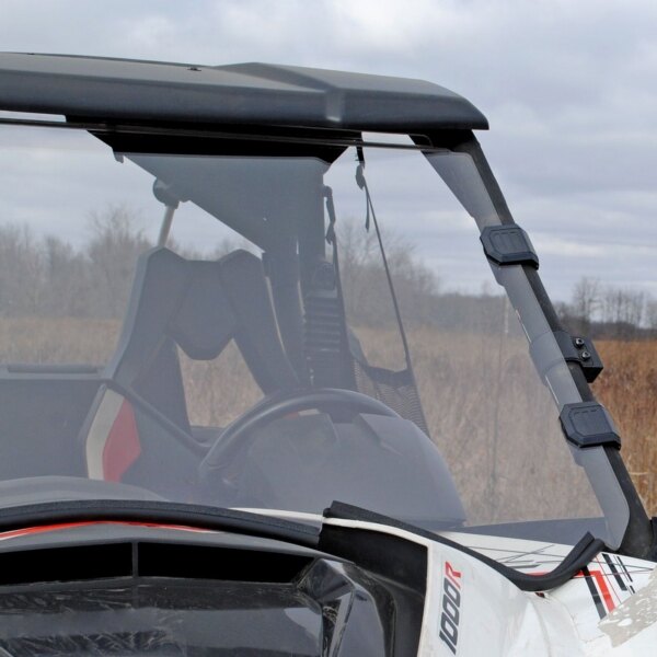 Pare-brise complet Super ATV compatible avec Can am Revêtement dur en polycarbonate XR