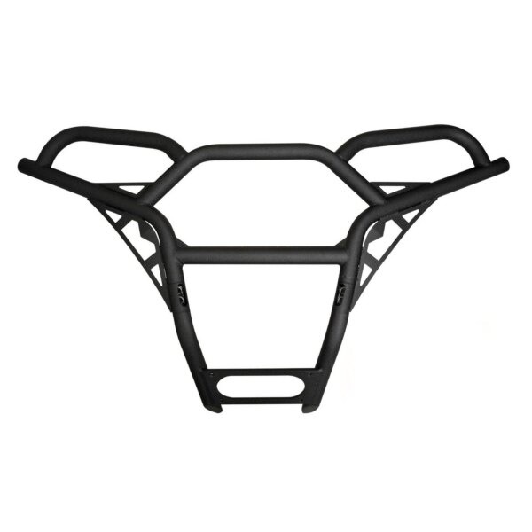 Super ATV Bumper Front Steel Fits Polaris Black