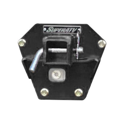 Super ATV Receiver Hitch Black Black powder 2″ receiver hitch Fits Polaris ATV