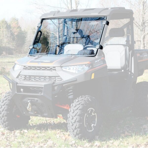 Pare-brise complet Super ATV pour Polaris, revêtement dur optique en polycarbonate XR