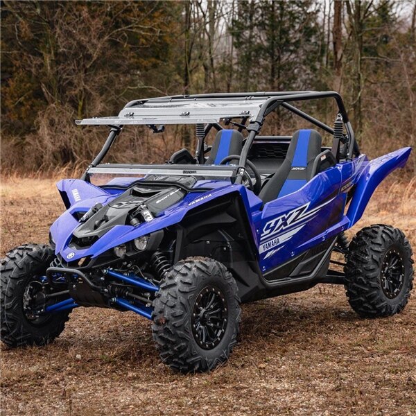 Super ATV Pare-brise Flip up Fits Yamaha Pare-brise résistant aux rayures Polycarbonate XR optic Hard coating 1/4â³