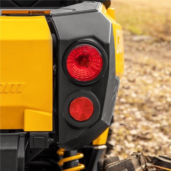 Kit clignotants Super ATV LED Standard Plug & Play avec klaxon Rond Orange Standard