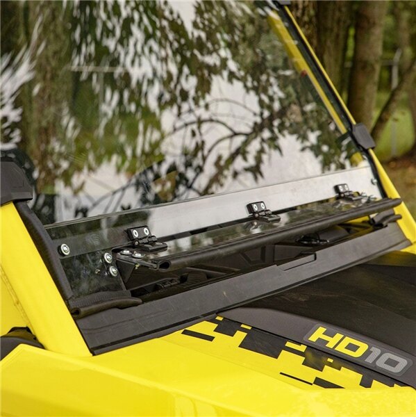 Super ATV Vented Full Windshield Fits Can am Polycarbonate