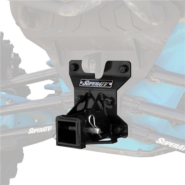 Super ATV Receiver Hitch Black Black powder 2″ receiver hitch Fits Can am UTV