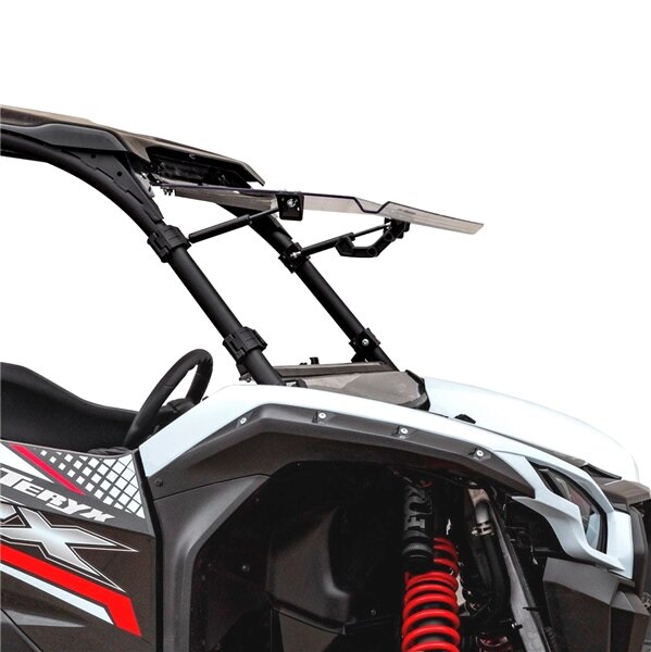 Pare-brise rabattable Super ATV pour culbuteur en polycarbonate Kawasaki