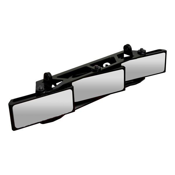 Super ATV 3 Panel Rear View Mirror 1.75? Clamp On