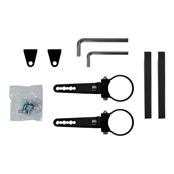 Super ATV 3 Panel Rear View Mirror 1.75? Clamp On