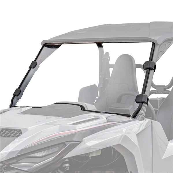 Pare-brise complet Super ATV pour Yamaha, revêtement dur optique en polycarbonate XR