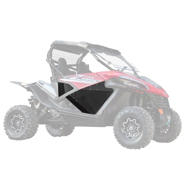 Porte d'insertion en aluminium Super ATV compatible avec la demi-porte inférieure CFMoto UTV