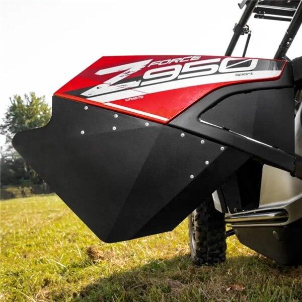 Porte d'insertion en aluminium Super ATV compatible avec la demi-porte inférieure CFMoto UTV