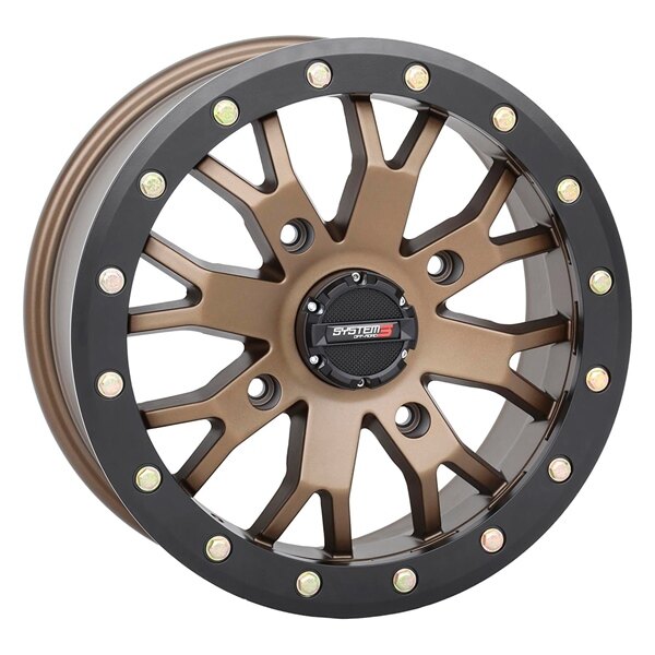 SYSTEM 3 OFF ROAD SB 4 Beadlock Wheel 14x7 4/137 6+1 Bronze