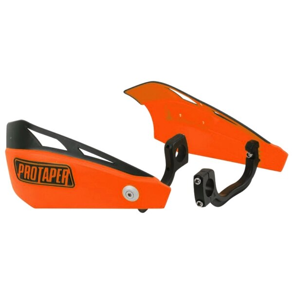 PRO TAPER Brush Handguard Kit Orange