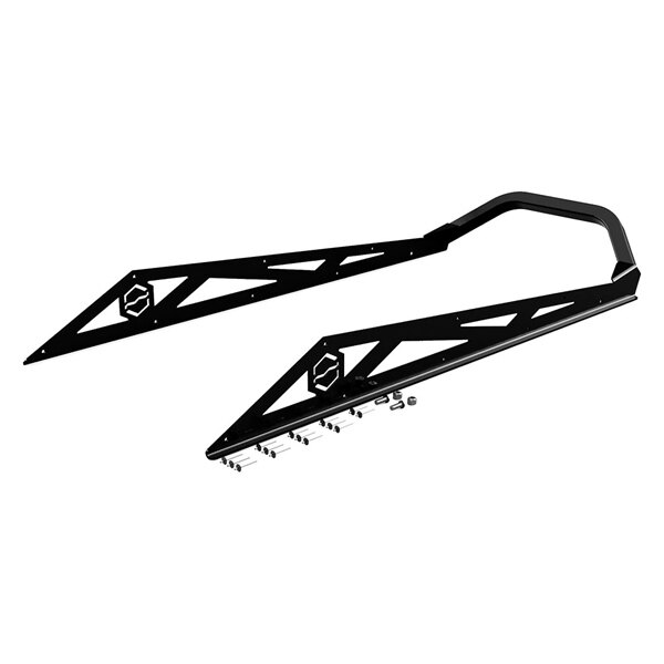 ITEK Pare-chocs Powdercoat Series Arrière pour Ski doo XP, XM Noir