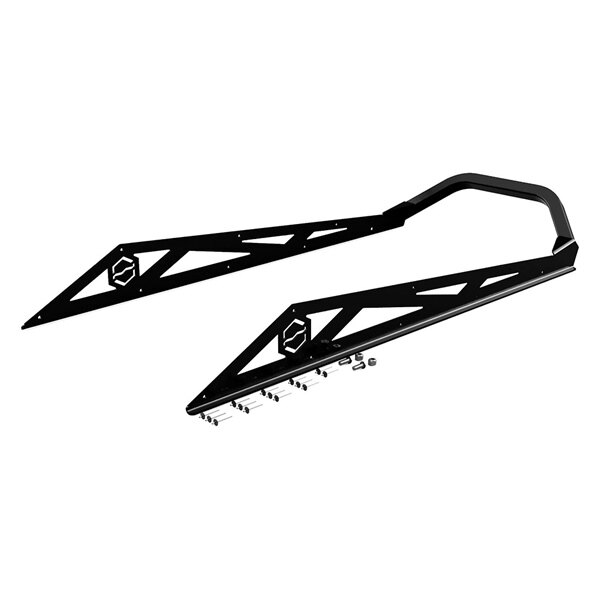 ITEK Pare-chocs Powdercoat Series Arrière pour Polaris Pro Ride Noir