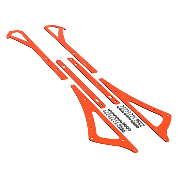 Raidisseurs de rail ITEK série Powdercoat orange pour Arctic cat