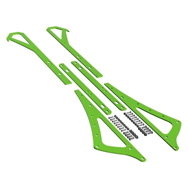 Raidisseurs de rail ITEK série Powdercoat vert pour Arctic cat