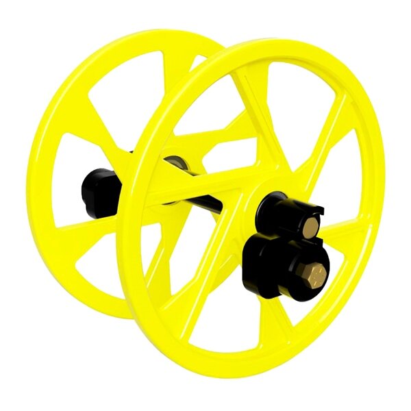 ITEK Powdercoat Big Wheels kit Aluminum Fits Ski doo Yellow