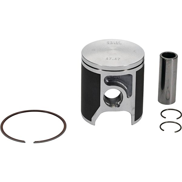 Kit de piston réplique moulé VertexWinderosa pour Yamaha 85 cc 46,47 mm