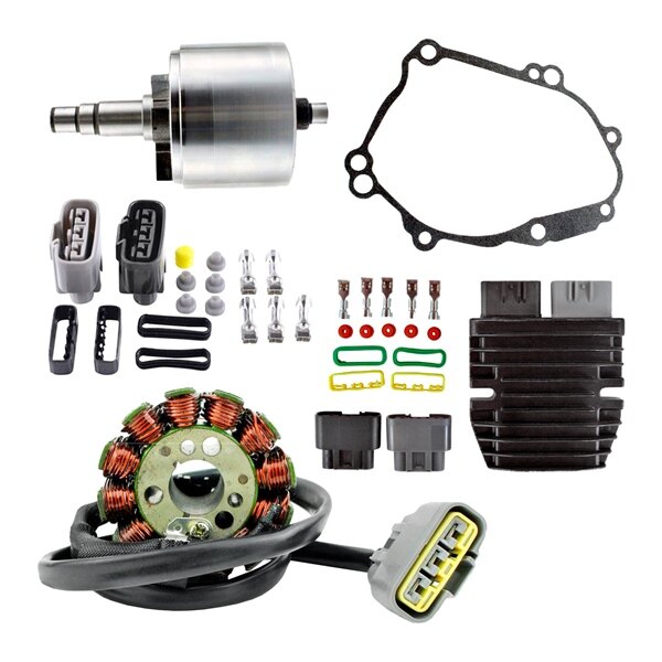 Kimpex HD Lithium Ion Charging System Conversion, Flywheel and Gasket Fits Yamaha 345099