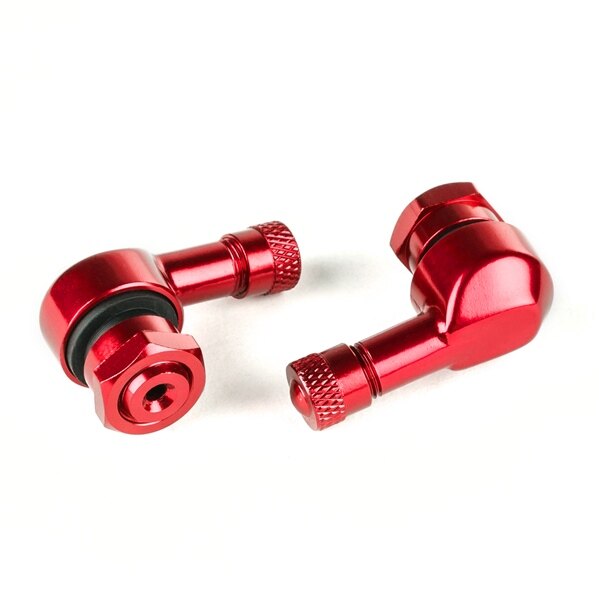 PUIG Race Tire Valves Red 7/16″