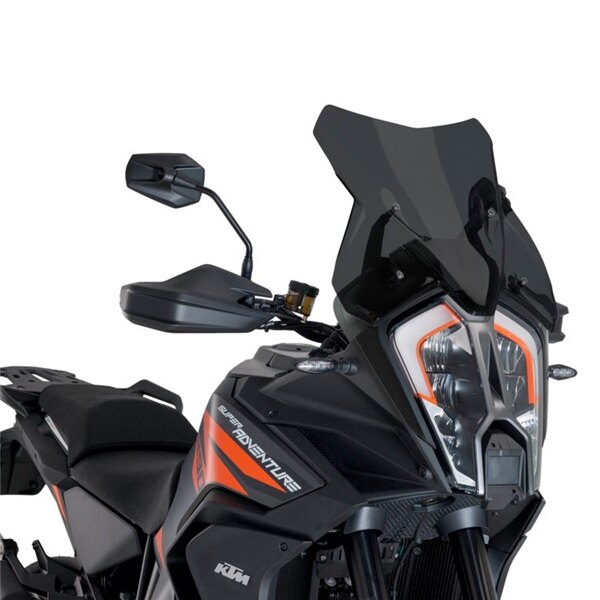 Puig Pare-brise Touring pour KTM 440 mm Acrylique 4 mm Touring