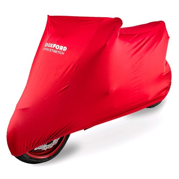 Oxford Products Housse d'intérieur extensible Protex Rouge Street Bike L