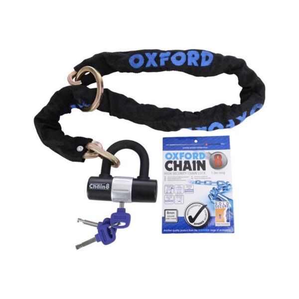 Oxford Products High Security Chain Padlock 8