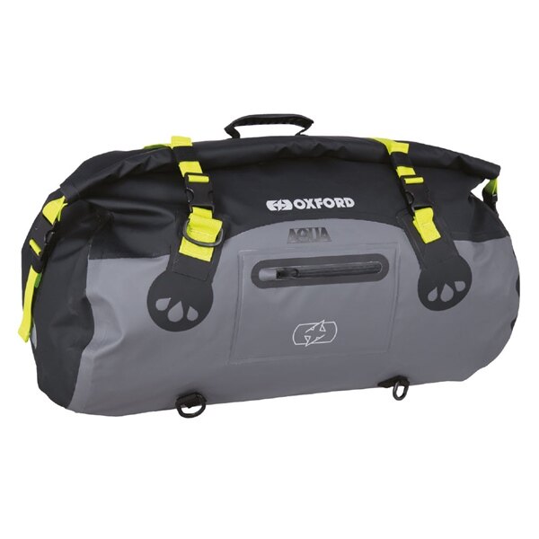 Oxford Products AQUA T Rollbag 30 L Black, Gray, Fluo