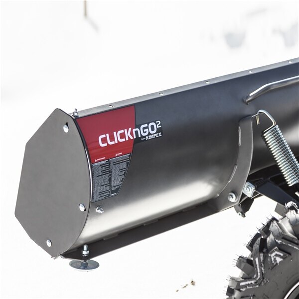 Click N GO CNG 1.5 & 2 Snow Plow Titanium Gray 72″