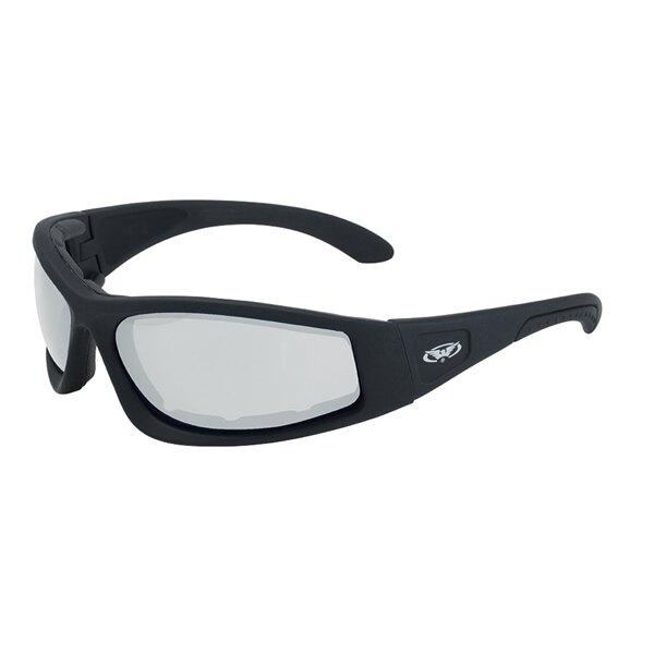 GLOBAL VISION Triumphan Photochromatic Sunglasses Matte Black