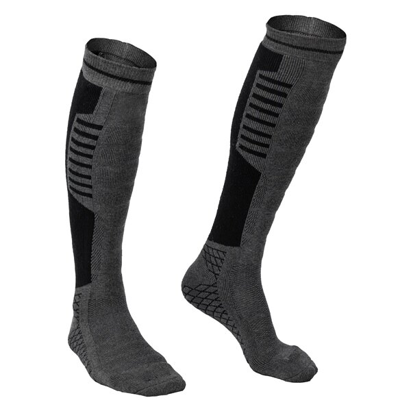 MOBILE WARMING Chaussette Chauffante Thermique Homme, Femme S Gris (foncé)