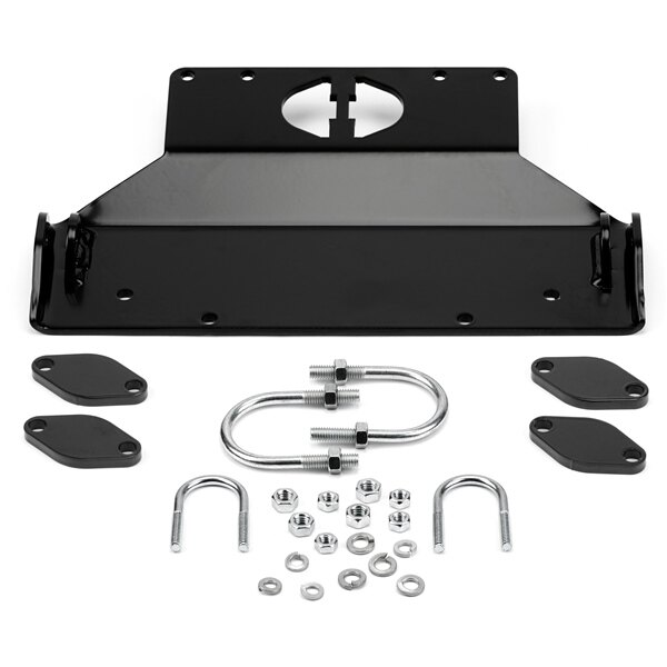 Kit de montage de charrue Warn Center Noir 37842 Compatible avec Suzuki