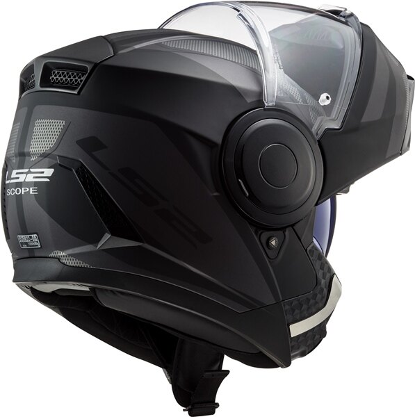 Casque modulaire LS2 Horizon Axis XS Noir, Titane