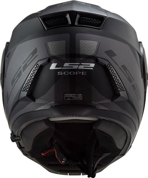 Casque Modulaire LS2 Horizon Axis XL Noir, Titane