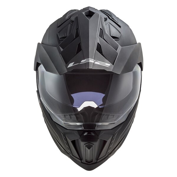 LS2 Explorer Casque Tout-Terrain Solid Sans Masque M Noir Mat