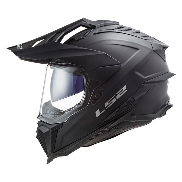 Casque tout-terrain LS2 Explorer solide sans masque XL noir mat