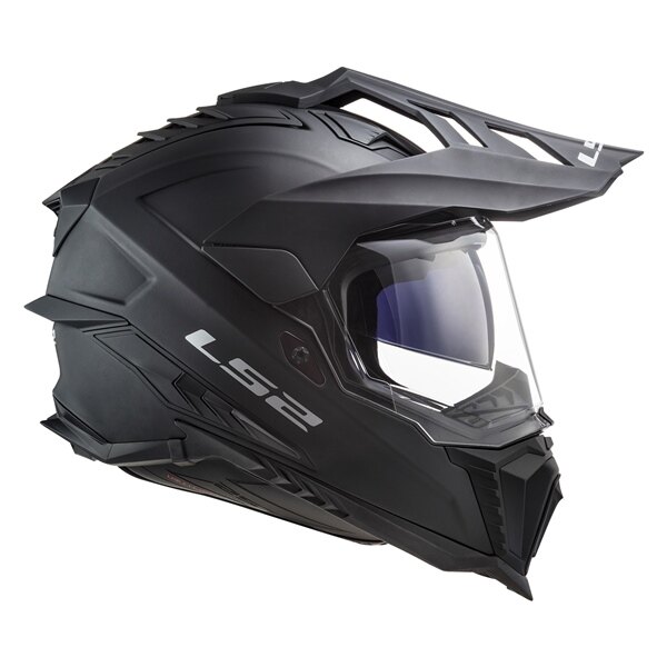 Casque tout-terrain LS2 Explorer solide sans masque XL noir mat