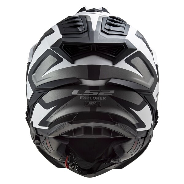 Casque tout-terrain LS2 Explorer modifié sans lunettes