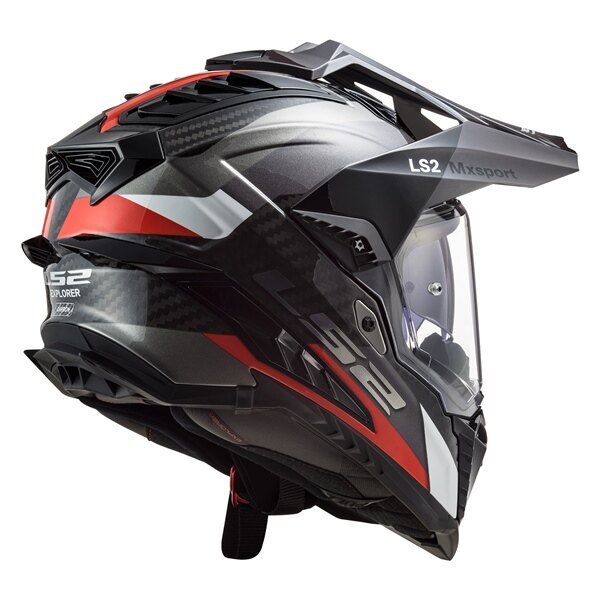 Casque Off Road LS2 Explorer Carbon Frontier sans lunettes