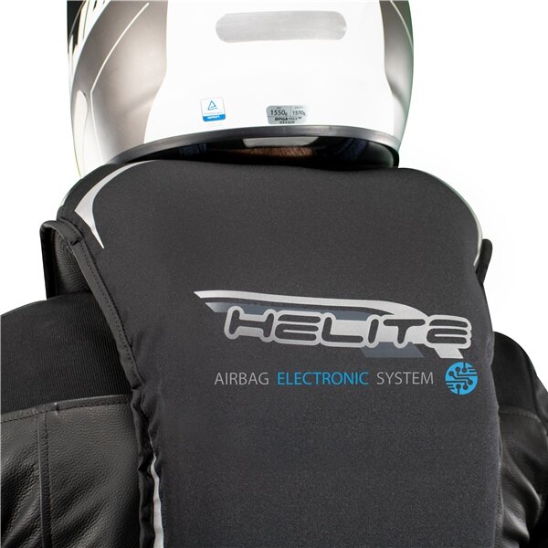 Helite Electronic Turtle Veste noire Homme, Femme