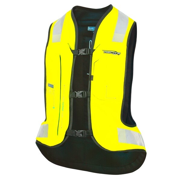 Helite Electronic Hi Viz Turtle Jacket Men, Women S Gloss High Visibility Yellow