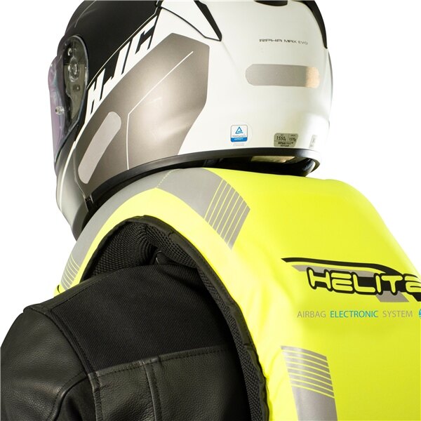 Helite Electronic Hi Viz Turtle Jacket Men, Women S Gloss High Visibility Yellow