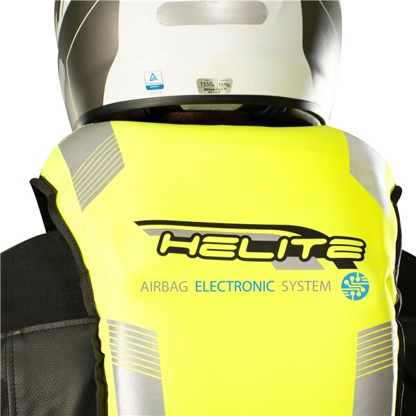 Helite Electronic Hi Viz Turtle Jacket Men, Women S Gloss High Visibility Yellow