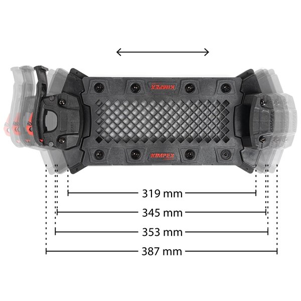 Support de montage et d'empilage multifonctionnel sur réservoir d'essence pour accessoire Kimpex Connect